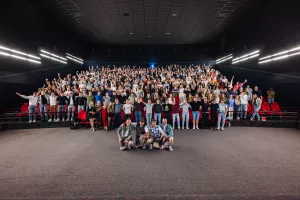 Fehtarji - premiera video albuma ("Strici so mi povedali") v Cineplexx Kranj / Foto: Primož Pičulin