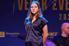 večer zvezd 2025 Kolesarska zveza podelitev priznanj najbolj&scaron;im slovenskim kolesarjem Najbolj&scaron;a mlada gorska kolesarka Maru&scaron;a Tereza &Scaron;erkezi / Foto: Tina Dokl