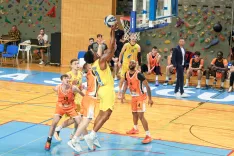 ko&scaron;arka četrtfinale Gorenjska gradbena družba &Scaron;enčur in Kansai Helios Domžale / Foto: Tina Dokl