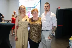 Kmetija 2026 Aleksandra April, Nada Zorec gospodarica kmetije, Jan Zore / Foto: Tina Dokl