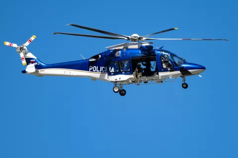 8. srečanje prvih posredovalcev PlanicaSimbolična fotografija Slovenska policija specialna policijska enota / Foto: Nik Bertoncelj
