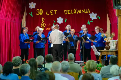 Koncert ob 30 letnici delovanja Kulturnega dru&scaron;tva sv. Janeza Krstnika KovorNa skednju Kovor 29. maj 2026 / Foto: Nik Bertoncelj