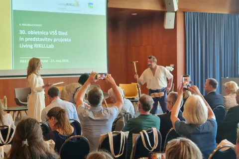 Na Bledu so danes pripravili 4. RikliBled posvet. / Foto: Mateja Rant