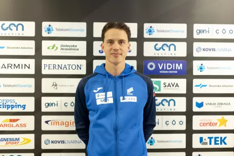 Tiskovna Konferenca Atletske Zveze Slovenije - Svetovno Prvenstvo v dvoranski atletiki. Ljubljana, 16. 3. 2026Rok Markelj / Foto: Matic Zorman