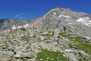 Pogled na Hoher Riffler z vrha Petersk&ouml;pfl. / Foto: Jelena Justin