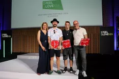 Marcela Klofutar, Timi Rožič, Jon Zupan, Uro&scaron; &Scaron;tefelin / Foto: alenka brun