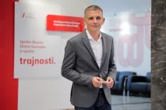 dr Ivan &Scaron;mon predsednik uprave družbe Elektro Gorenjska / Foto: Tina Dokl