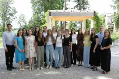 sprejem odličnjakinj, preddvor / Foto: alenka brun