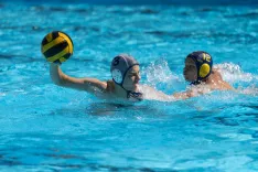  Dan vaterpolistov se je začel z jutranjim gorenjskim kadetskim derbijem Calcit Water Polo Kamnik - Triglav Kranj. / Foto: Ga&scaron;per &Scaron;enica 