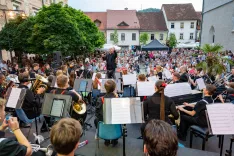Koncert Pihalnega orkestra Mestne občine Kranj - POK IT &ndash; Uspe&scaron;nice Sanrema / Foto: Primož Pičulin