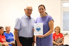 Demenci prijazna točka, Center dnevnih aktivnosti Domžale, Franci Gerbec, Monika Mav / Foto: Karin Božič Župančič