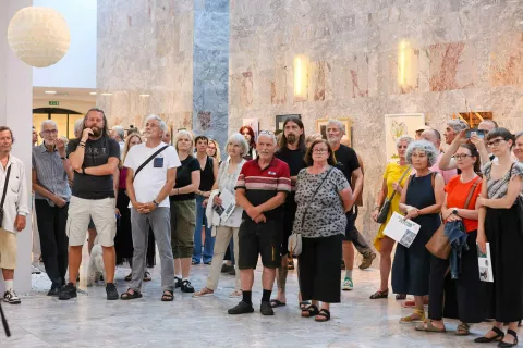 Mrk razstava del 27 kolonija Iveta &Scaron;ubica, Sokolski dom &Scaron;kofja Loka / Foto: Tina Dokl