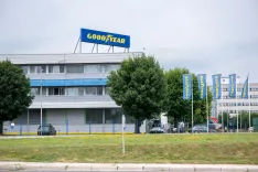 Stavba Goodyear Slovenija na Laborah v Kranju / Foto: Primož Pičulin