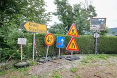 sanacija plazu prometni znaki Čepulje / Foto: Tina Dokl