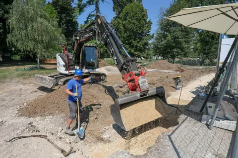 Bleiweisov park &scaron;iritev Kranj / Foto: Tina Dokl