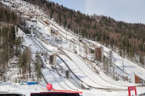 skakalnica skakalnice Plani&scaron;ka velikanka Planica / Foto: Tina Dokl