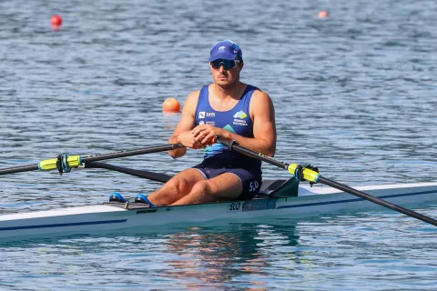 veslanje I feel Slovenija Bled Isak Ivan Žvegelj / Foto: Tina Dokl