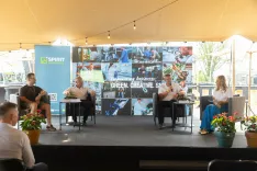Okrogla miza ambasadorji slovenskega gospodarstva na Pogi Challenge v Komendi / Foto: Peter Ko&scaron;enina
