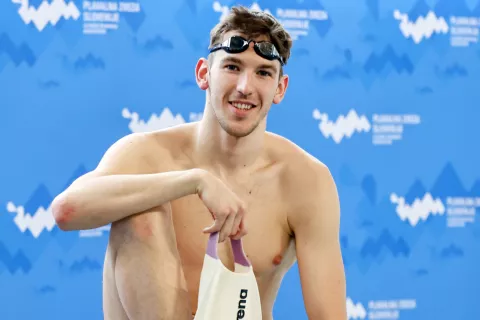 Sa&scaron;o Bo&scaron;kan PK Triglav Kranj slovenski plavalec plavalec leta v absolutni konkurenci / Foto: Tina Dokl