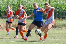 nogomet prva SŽNL med ŽNK Cerklje vs ŽNK Ljubljana prvi krog Velesovo / Foto: Tina Dokl
