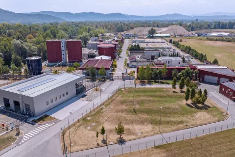 Na CČN Domžale - Kamnik so zaključili pomembno investicijo v novo su&scaron;ilnico blata. / Foto: CČN Domžale - Kamnik