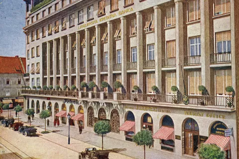 Ljubljanska kreditna banka leta 1928 / Foto: Wikipedia