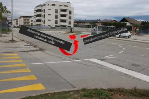 prometna nesreča Kranj / Foto: PU Kranj