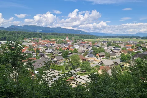 Panorama občina Naklo / Foto: Suzana P. Kovačič