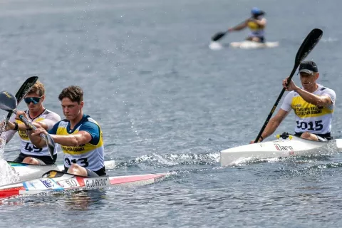 Triatlon jeklenih je v Bohinju potekal v že devetintrideseti izvedbi. / Foto: Mojca Odar, arhiv organizatorjev