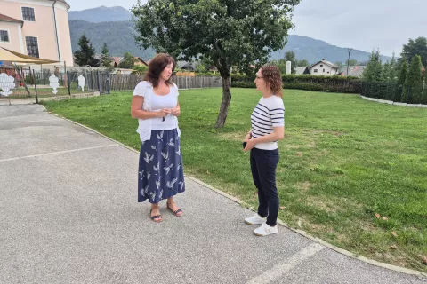 Obisk ministrice v DMC Cerklje