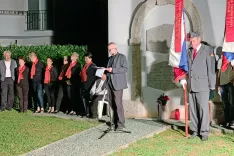 Spominska slovesnost na Visokem