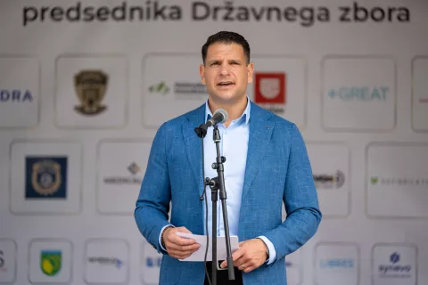 9. srečanje prvih posredovalcev Planica 2026Nordijski center Planica Kranjska Gora 5. september 2026Zoran Stevanović predsednik državnega zbora / Foto: Nik Bertoncelj