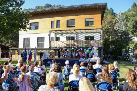 Slovesno odprtje novega jeseni&scaron;kega vrtca / Foto: Tina Dokl