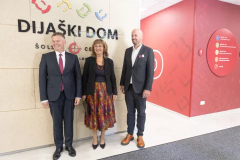 Slavnost ob prenovi dija&scaron;kega doma &Scaron;kofja Loka. &Scaron;kofja Loka, 25. 9. 2026 / Foto: Matic Zorman