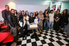 premiera nadaljevanka televizija Slovenija druga sezona Tak&scaron;no je življenje, Kino Bežigrad, Ljubljana / Foto: Tina Dokl