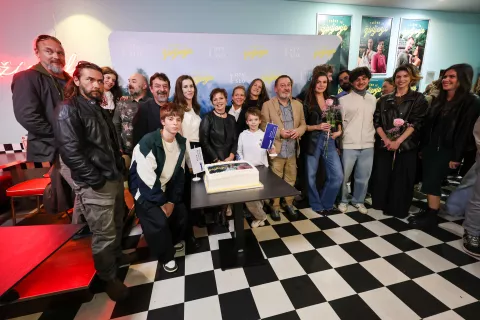 premiera nadaljevanka televizija Slovenija druga sezona Tak&scaron;no je življenje, Kino Bežigrad, Ljubljana / Foto: Tina Dokl