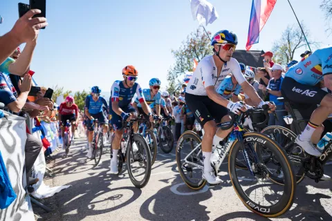 Evropsko prvenstvo v kolesarstvu 2026 v &Scaron;enčurju, dirka članov elite, Primož Roglič / Foto: Primož Pičulin