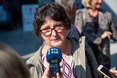 Izjava za medije po sestanku koordinacije županov Zgornje GorenjskeObčina Gorje, 7. oktober 2026Alenka Burnik načelnica Upravna enota Jesenice / Foto: Nik Bertoncelj