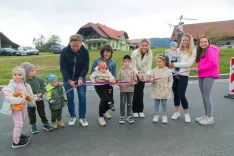 V Dolenjah odprli obnovljeno cesto