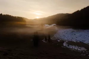 Simbolična fotografija Gorenjska sončni vzhod narava pokrajina / Foto: Nik Bertoncelj