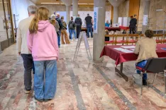 Gasovanje na enem zakonodajnem in treh posvetovalnih referendumih 2026 / Foto: Primož Pičulin