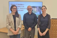 &Scaron;pela Berlot Veselko, Marko &Scaron;tefelin, Nina Tome / Foto: Klara Mrak