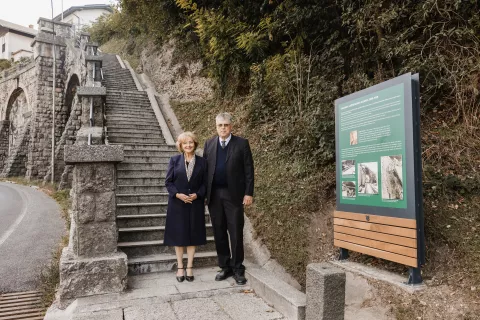 Zvonka Zupanič Slavec, Ale&scaron; Slavec, Ga&scaron;tejski klanec, Kranj / Foto: Klemen Batagelj/Mediaspeed