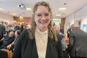 Mija Janesch, nova ravnateljica Doma prosvete Sodalitas v Tinjah. / Foto: Jože Ko&scaron;njek