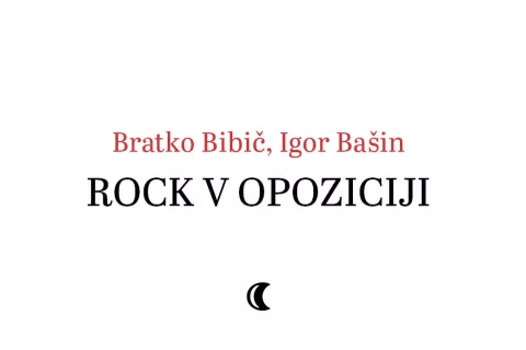 Bratko Bibič, Igor Ba&scaron;in, Rock v opoziciji, Založba ZRC, Ljubljana, 2026, 253 strani / Foto:   