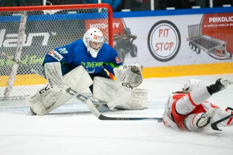 Risinje bodo igrale z / Foto: Hokejska zveza Slovenije, Domen Jančič