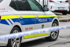 simbolična fotografija policija policist policijski avto vozilo streljanje v Vodicah aretacija Radovljica / Foto: Tina Dokl