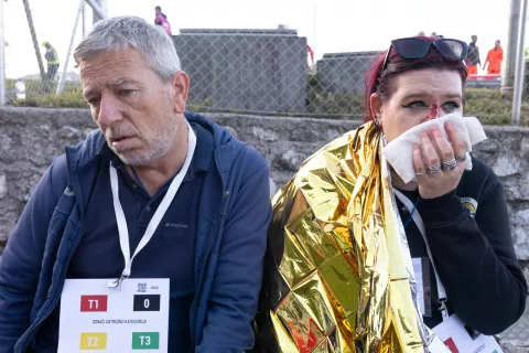 Ko v predoru pride do verižnega trčenja in požara
