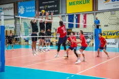 Pokal Kranja &ndash; Zavarovalnica Sava Challenge 2026, tekma za 3. mesto med OK Triglav Kranj in Calcit Volley / Foto: Primož Pičulin