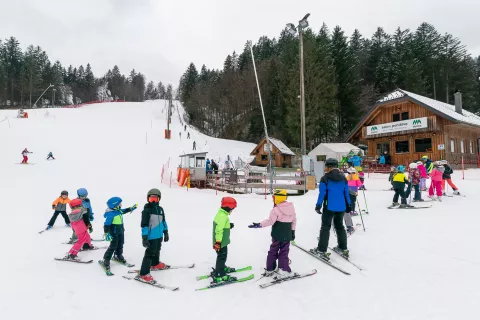 Smuči&scaron;če Rudno Železniki / Foto: Simon Benedičič